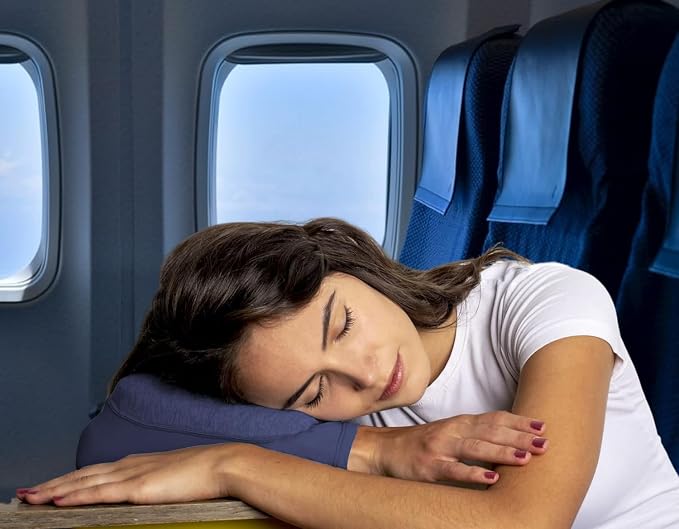 Arm Pillow, Portable Travel Memory Foam Pillow, Ultra Slim and Comfortable - Image 4