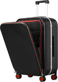 mixi Luggage Suitcase with Spinner Wheels by MIXI