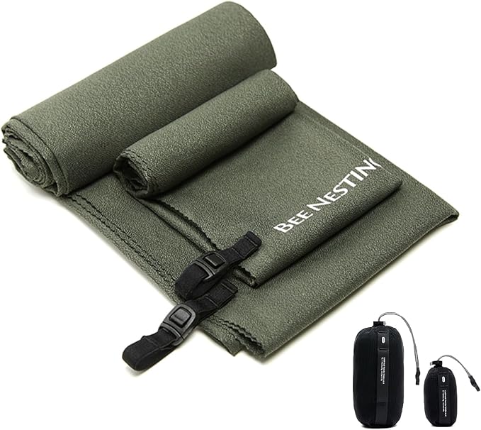 Ultralight Quick Dry Towels in XLarge & Small Sizes by BeeNesting