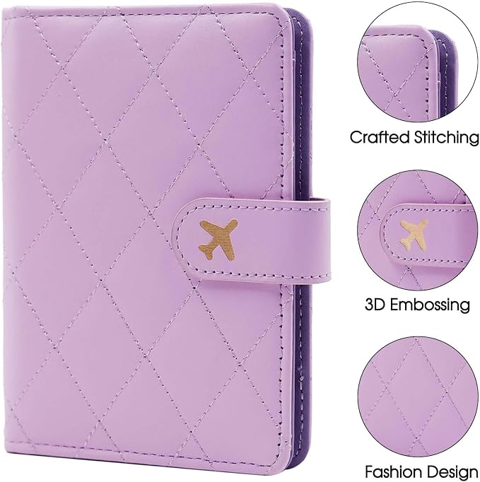 Melsbrinna Premium Leather Passport Holder Covers Case, Waterproof Rfid - Image 5