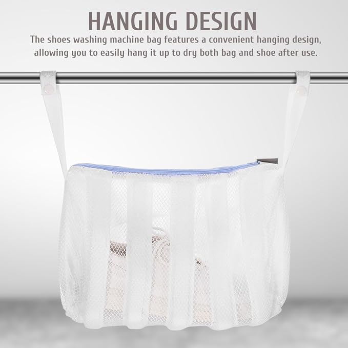 Mesh Shoe Laundry Bag with Stretcher - Image 6