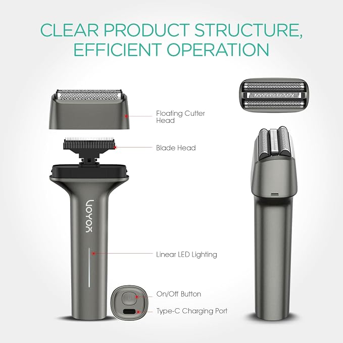 VOYOR Foil Shaver Electric Razor - Image 7