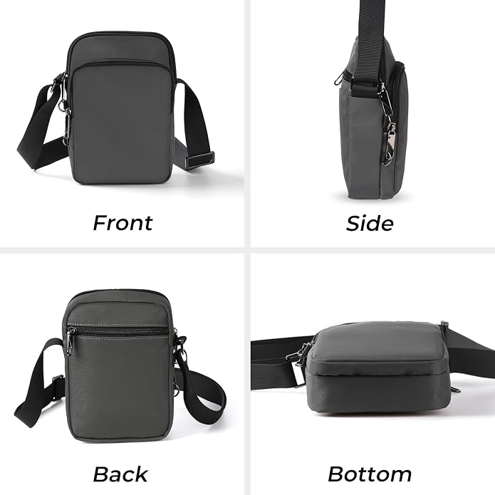 BROADREAM Small Crossbody Bag Men Women, Anti-Theft Crossbody Sling bags - Image 6