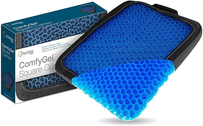 HEALTHMATE Comfy Gel Cushion Gel Seat Cushion - Image 2