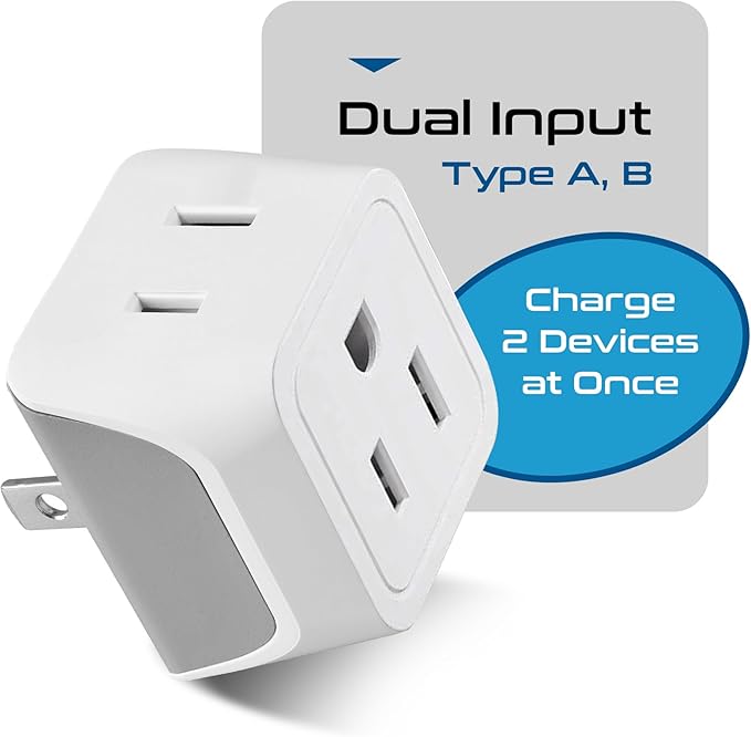 Japan, Philippines Travel Adapter Plug by Ceptics - Image 5