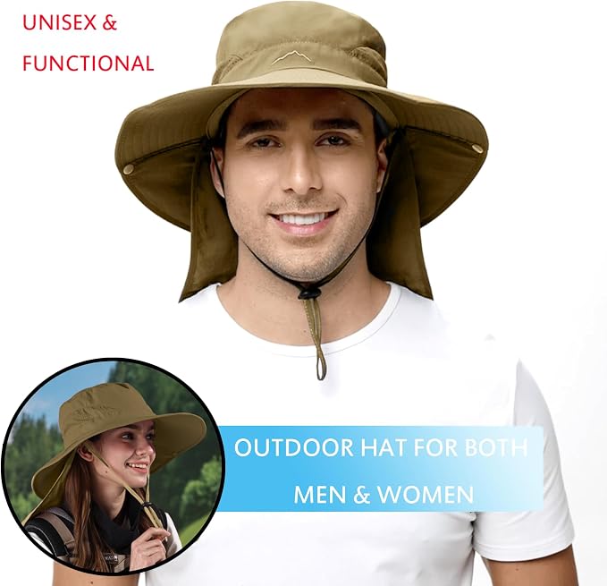 ZOORON Sun Hat for Men Women Fishing Hat - Image 2