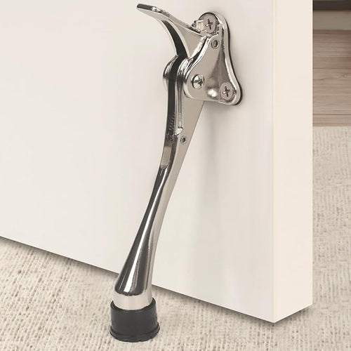 6 Inch Kick Down Door Stoppers for Bottom of Door, Heavy Duty Kickdown Door Stop by ENYZTBI