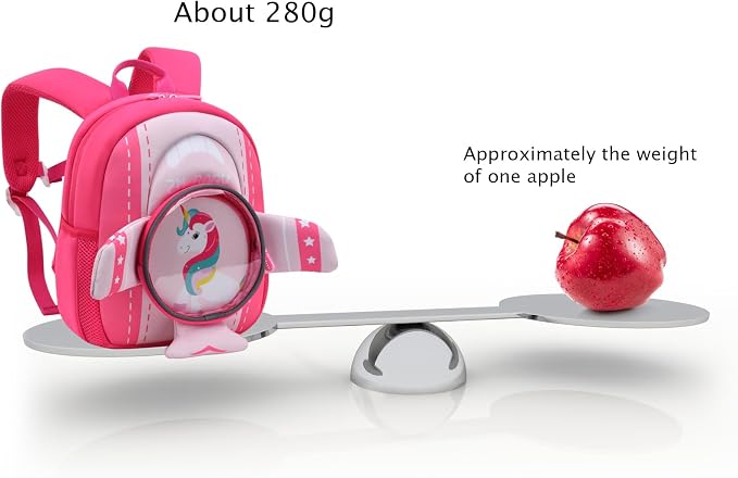 Padgene Toddler Backpacks Kids Preschool Backpack Waterproof Neoprene Animal - Image 3