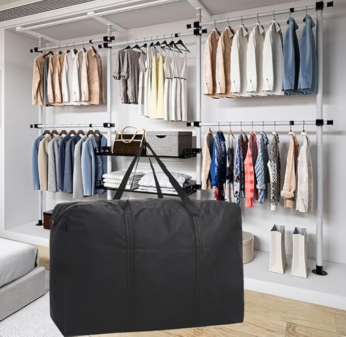 Large Storage Bags, 150L Waterproof Foldable Travel Duffle Bag - Image 5