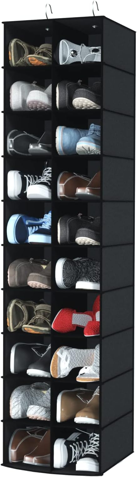 coastal rose Hanging Shoe Organizer by coastalrose