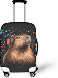 Capybara Luggage Cover Fits 26-29 Inch Luggage Anti-Scratch Spandex Zipper by Dremagia