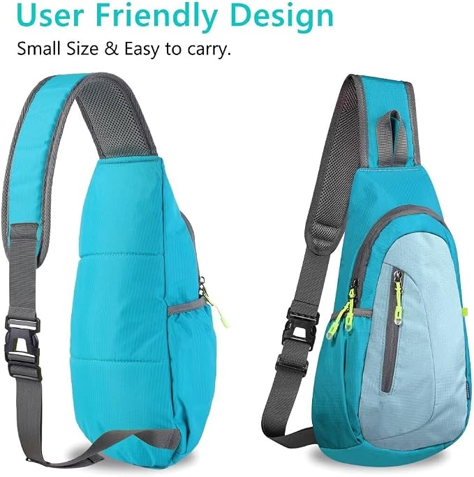 TITECOUGO Small Sling Bag, Lightweight Crossbody Backpack - Image 3