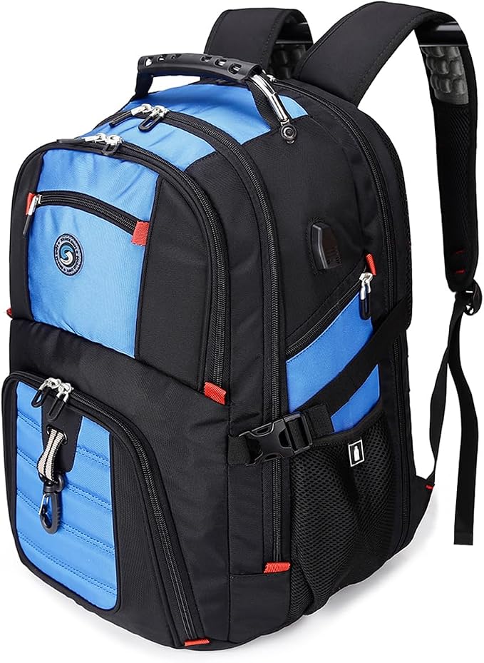 SHRRADOO Extra Large 50L Travel Laptop Backpack by SHRRADOO