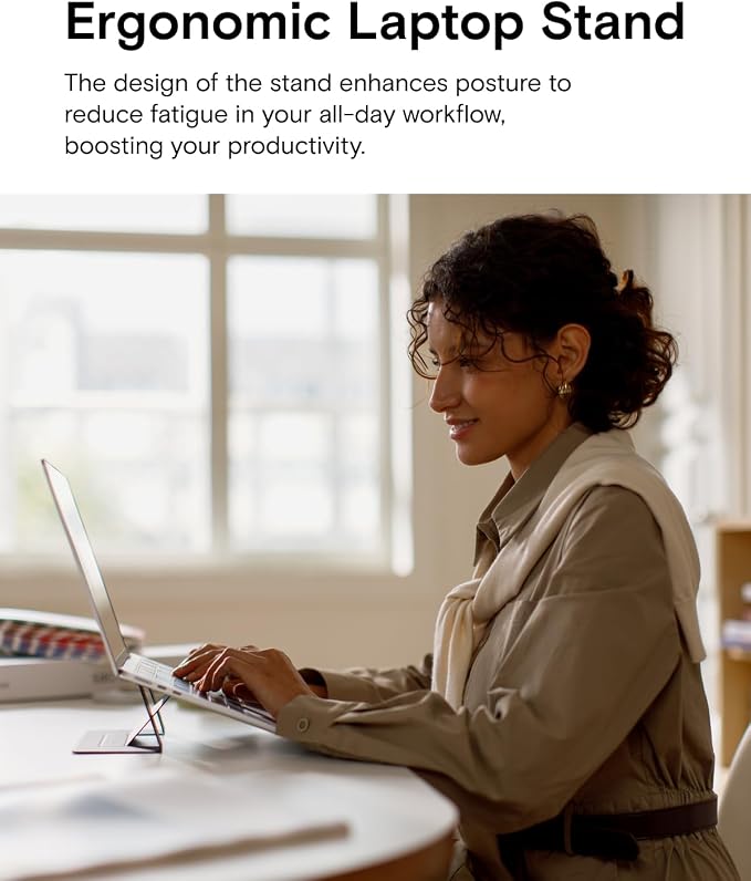 MOFT Invisible Slim Laptop Stand, Adhesive and Reusable, Adjustable Perfect - Image 3