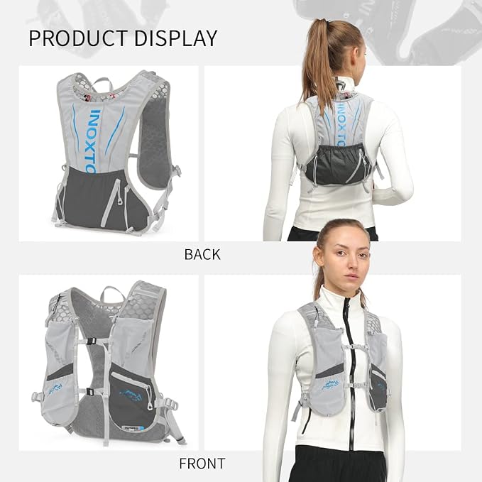 Running Hydration Vest for Men Women Water Backpack for Running 3L Running - Image 6