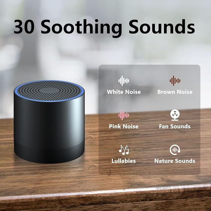 Portable Sound Machine Mini White Noise Machine - Image 2