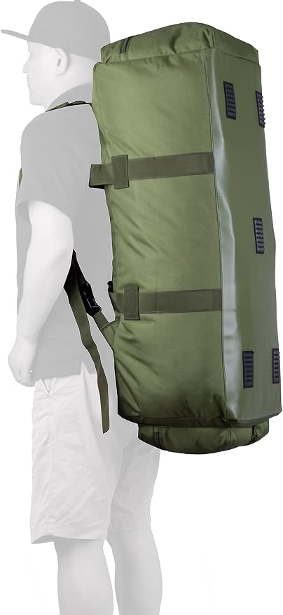 Large Military Duffle Bag Tactical Gear Load Out Bag Deployment Cargo Bag - Image 6