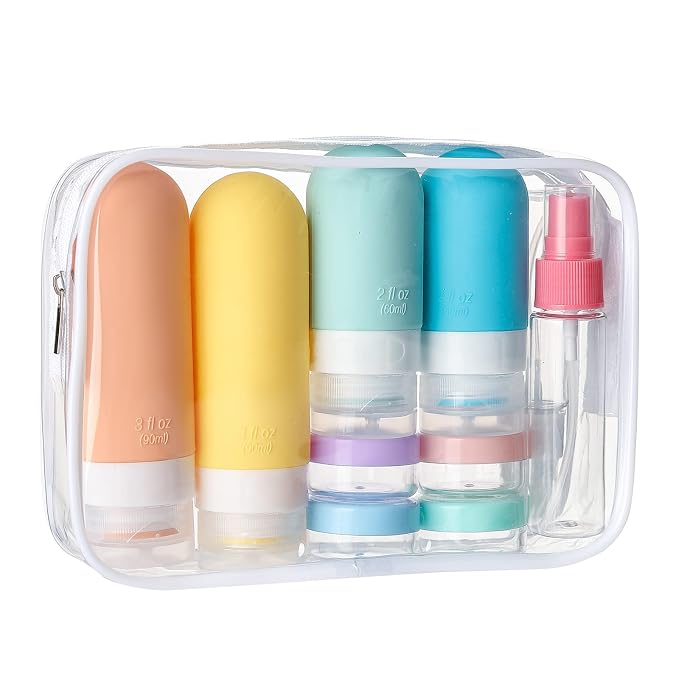 16 Pack Travel Bottles Set by TravelingisaspiritualpracticeDepozawillaccompanyyouonyourspiritualpath