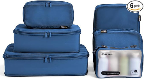 6 Set Compression Packing Cubes by SOARSAIL
