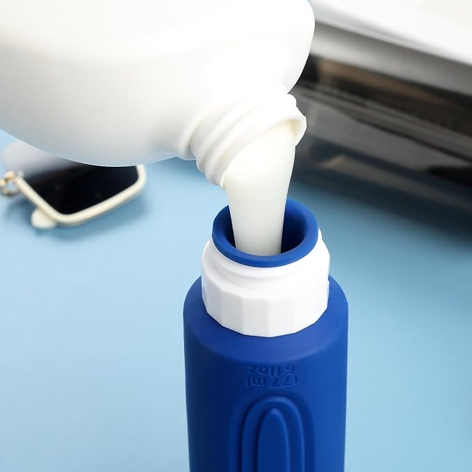 Travel Bottles for Toiletries, Large 6oz Oversize Containers, BPA Free Leak - Image 3