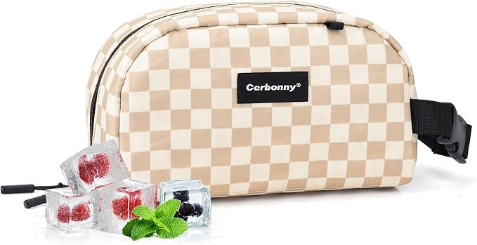 Small Cooler Bag Freezable Lunch Bag by Cerbonny