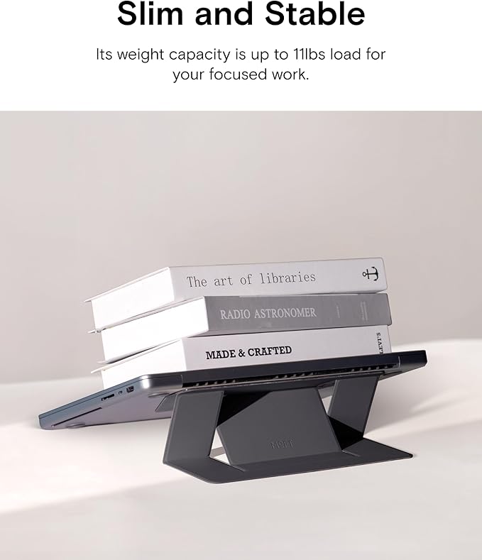 MOFT Laptop Stand for Desk, Adhesive MacBook Computer Stand - Image 6
