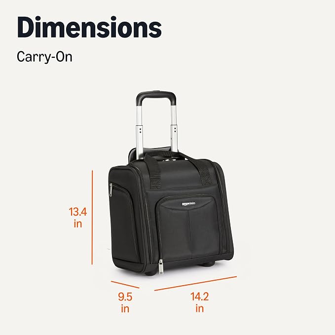 Amazon Basics Underseat Carry On Luggage - Image 7