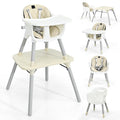 HONEY JOY 5-in-1 High Chair, Convertible Highchair by HONEYJOY