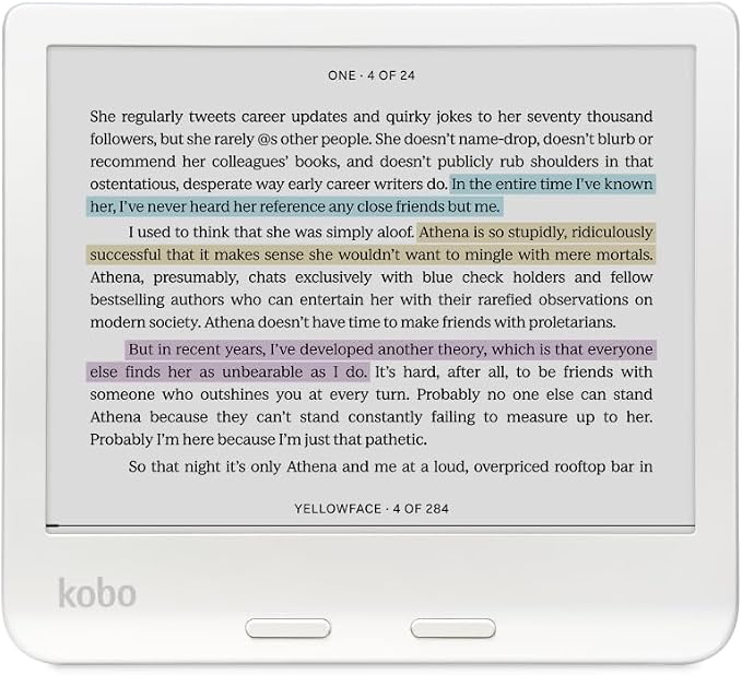 Kobo Libra Colour | eReader | 7” Glare-Free Colour E Ink Kaleido™ 3 Display | - Image 3