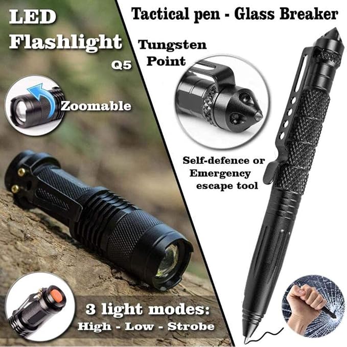 Outdoor Camping Survival Gear and Equipment, Survival Kits Fishing Hunting - Image 2