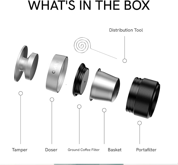 OutIn Nano Espresso Accessories Kit, Basket Plus, double shot - Image 2