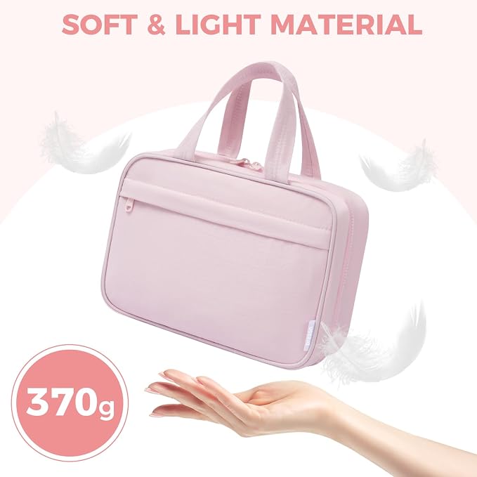 Toiletry Bag For women, Portable Hanging Organizer, 4 Leakproof Compartment for - Image 4