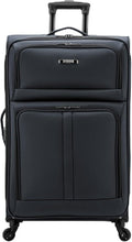 U.S. Traveler Anzio Softside Expandable Spinner Luggage, Dark Grey, by USTraveler