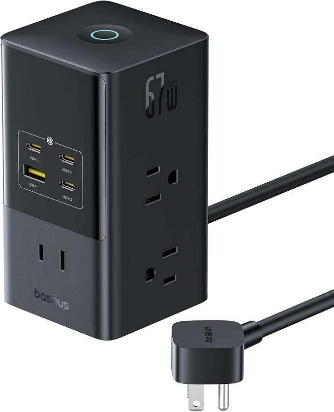 Baseus Charging Station 67W, 10-in-1 USB-C PD Fast Charging Desktop Charger by Baseus