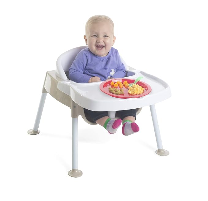 Foundations Secure Sitter 7" Feeding Chair, Stable “No Tip” Feet, 3-Point - Image 2