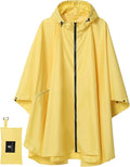 SaphiRose Unisex Rain Poncho Raincoat Hooded by SaphiRose