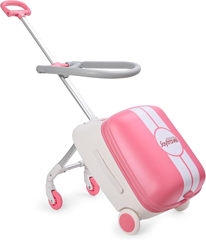 Kids Ride-on Luggage with Spinner Wheels Suitcase, Kid's Ride-On Suitcase Help - Image 2