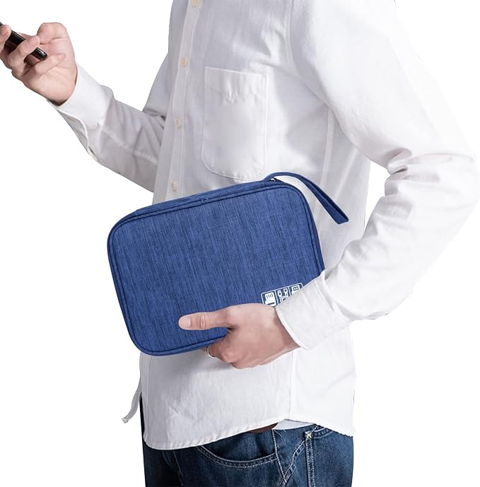 Electronics Travel Organizer, Portable Waterproof Electronic Travel Storage Bag - Image 7