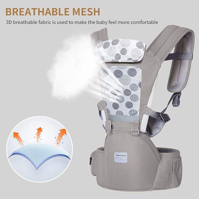 Baby Carrier 6-in-1 Newborn to Toddler, Baby Carrier - Image 5