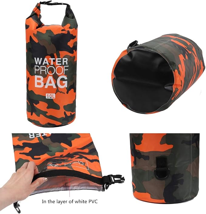 Waterproof Dry Bag 2L/5L/10L/15L/20L/30L, Roll Top Sack Keeps Gear Dry - Image 3