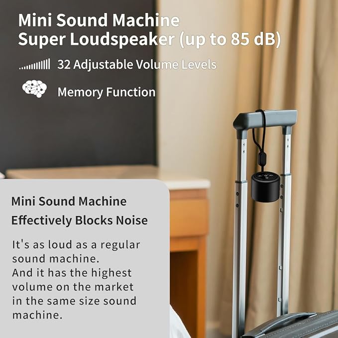 Mini Portable Sound Machine White Noise Machine - Image 6