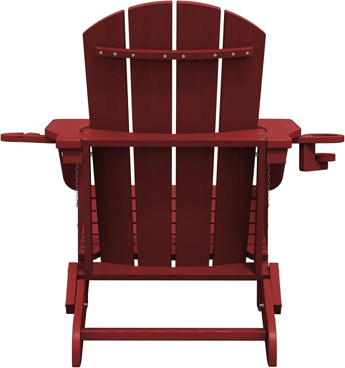 SERWALL Adirondack Chair with Cup Holders - Image 12