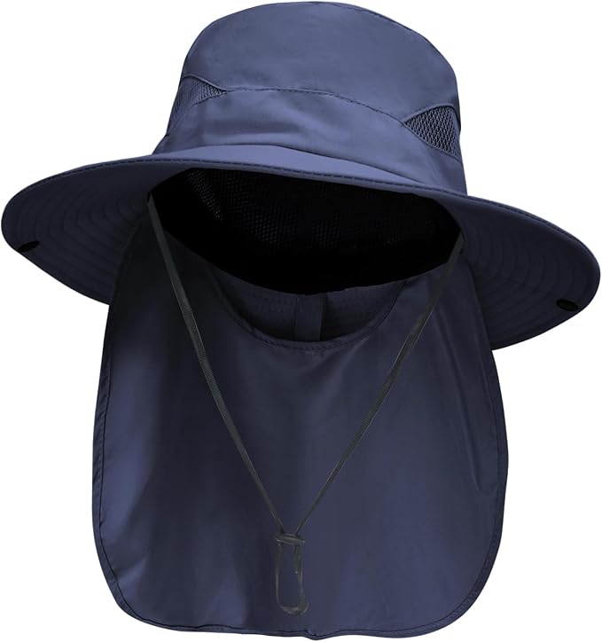 NPJY Sun Fishing Hats with Neck Flap by Unknown