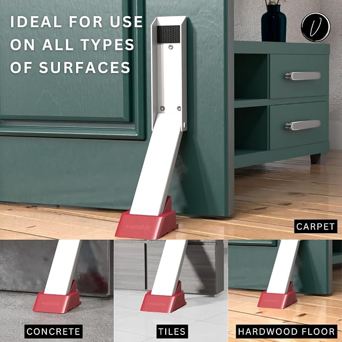Door Stop, No Drill Door Stoppers - Image 5