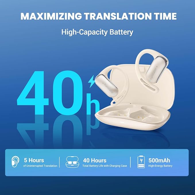 AI Translator Earbuds Translation Earbuds Real-Time 98% Accuracy 0.5s Response - Image 5