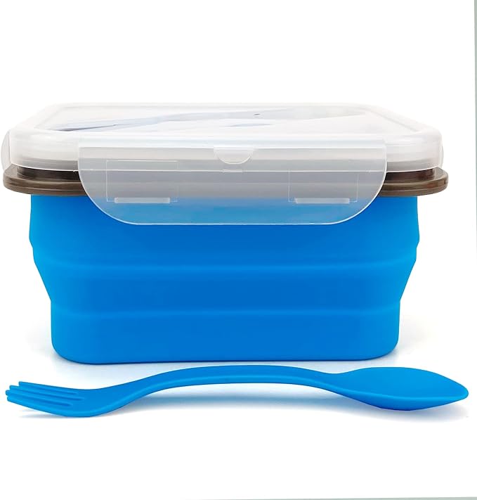 Small Silicone Collapsible Snacks Container by Lunbengo