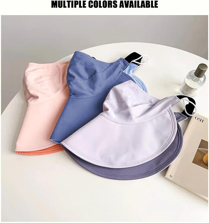 Sun Hats for Womens Wide Brim UV Protection Fishing Hats Packable Reversible - Image 7