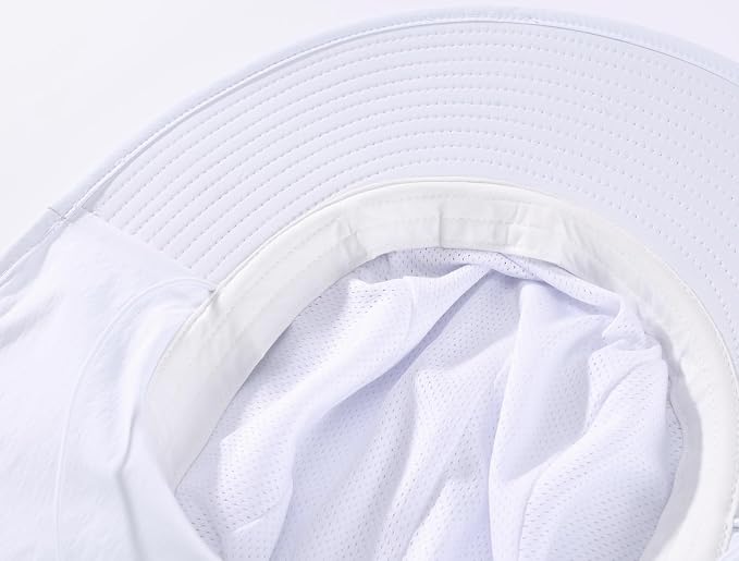 Home Prefer UPF 50+ Sun Hats for Men Women Wide Brim Fishing Hat - Image 8