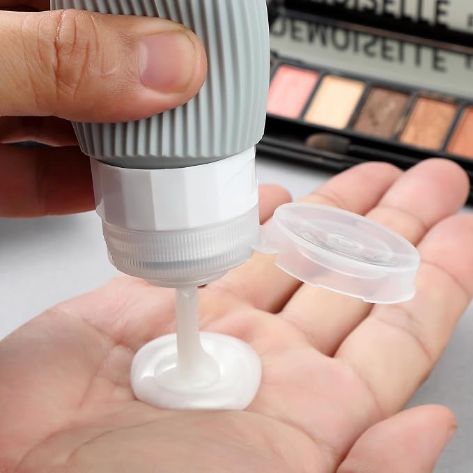 Travel Bottles for Toiletries, Tsa Approved 2oz Travel Bottles, BPA Free Leak - Image 4
