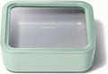 Caraway Glass Food Storage, 10 Cup Glass Container, Ceramic Coated Food by Caraway